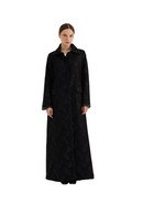Black Lace Abaya