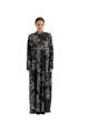 Metallic Brocade Abaya